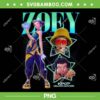 Zoey Showcase PNG, Retro Zoey Neon Poster PNG, Kpop Demon Hunters Zoey Zoey Showcase PNG, Retro Zoey Neon Poster PNG, Kpop Demon Hunters Zoey