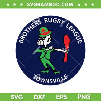 Brothers Rugby League Townsville SVG, Football Kids SVG PNG