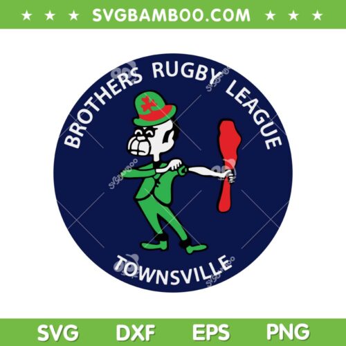 Brothers Rugby League Townsville SVG, Football Kids SVG PNG