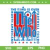 The Song Is Over The Who SVG PNG, The Who Farewell Tour 2025 SVG