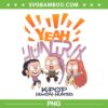 Huntrix Chibi Yeah PNG, Kpop Demon Hunters Cute Huntrix PNG, Funny Rumi Mira Zoey Chibi Huntrix Chibi Yeah PNG, Kpop Demon Hunters Cute Huntrix PNG, Funny Rumi Mira Zoey Chibi