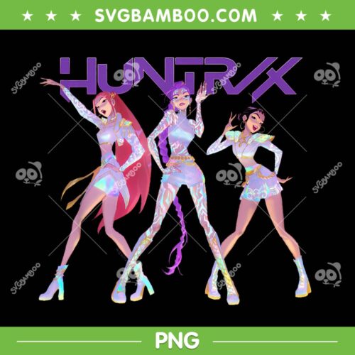 Huntrix Demon Form PNG, Kpop Demon Hunters Huntrix Dancing PNG