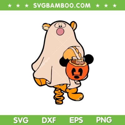 Tigger Halloween Ghost SVG, Winnie the Pooh and Friends Boo Ghost SVG PNG Tigger Halloween Ghost SVG, Winnie the Pooh and Friends Boo Ghost SVG PNG