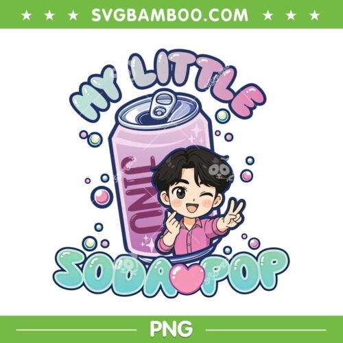 Jinu My Little Soda Pop PNG, Saja Boys Jinu PNG, Kpop Demon Hunters Soda Pop