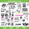Kpop Demon Hunters Mega Bundle SVG, Huntrix SVG Bundle, Saja Boys Bundle SVG