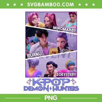 Kpop Demon Hunters Huntrix Saja Boy PNG, Funny Moment Rujinu PNG, Jinu Rumi Lover PNG