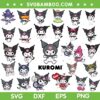 Kuromi Mega Bundle SVG, Sanrio Kuromi SVG Bundle Kuromi Mega Bundle SVG, Sanrio Kuromi SVG Bundle