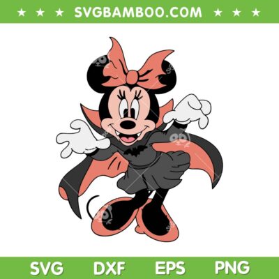 Minnie Mouse Witch Costume SVG PNG, Disney Minnie Mouse Halloween Spooky SVG Minnie Mouse Witch Costume SVG PNG, Disney Minnie Mouse Halloween Spooky SVG