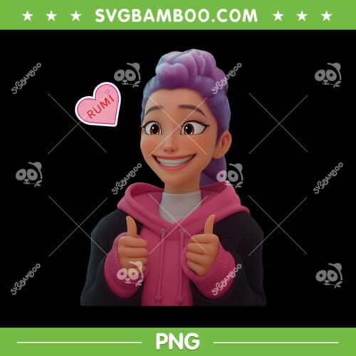 Rumi Funny Moment PNG, Huntrix Rumi Cute PNG, Kpop Demon Hunters Rumi Lover
