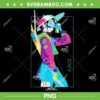 Zoey Colorful PNG, Huntrix Zoey Anime Pose PNG Zoey Colorful PNG, Huntrix Zoey Anime Pose PNG