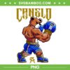 Canelo Alvarez Boxing Bear PNG, Alvarez Mexicano Boxing PNG, Mexican Pride Patriotic Retro