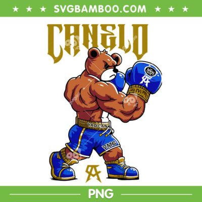 Canelo Alvarez Boxing Bear PNG, Alvarez Mexicano Boxing PNG, Mexican Pride Patriotic Retro Canelo Alvarez Boxing Bear PNG, Alvarez Mexicano Boxing PNG, Mexican Pride Patriotic Retro