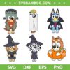 Bluey Halloween Horror Characters SVG Bundle, Blue Dog Halloween Costume SVG Bundle Bluey Halloween Horror Characters SVG Bundle, Blue Dog Halloween Costume SVG Bundle