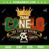 Team Canelo Boxing Team SVG PNG, Mexico Canelo Alvarez SVG