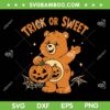 Care Bear Trick Or Sweet SVG, Halloween Cute Care Bear SVG PNG Care Bear Trick Or Sweet SVG, Halloween Cute Care Bear SVG PNG