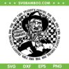 Freddy Krueger Retro Checkered SVG PNG, Halloween Horror Movie Freddy Vintage SVG