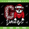 Bulldogs Game Day Retro PNG, Go Dawgs Bulldogs Leopard PNG