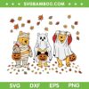 Ghost Pooh Bear Fall Autumn SVG, Winnie The Pooh Halloween Ghost SVG PNG
