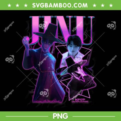 Halloween Jinu Showcase Y2K Poster PNG, Saja Boys Jinu Demon Form PNG