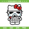 Hello Kitty Stormtrooper SVG, Hello Kitty Star Wars Character SVG PNG