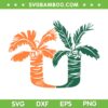 Miami Vacation Cropped UM Palm Tree SVG, Funny Palm Tree Vacation 2025 SVG PNG