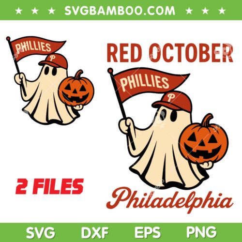 Philadelphia Phillies Red October 2025 SVG, Phillies Take October SVG PNG