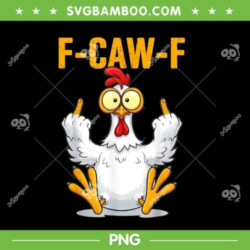 Rooster F-Caw-F PNG, Chicken Middle Finger Meme PNG