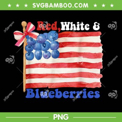 Red White and Blueberries Coquette PNG, American Flag Bow PNG Red White and Blueberries Coquette PNG, American Flag Bow PNG