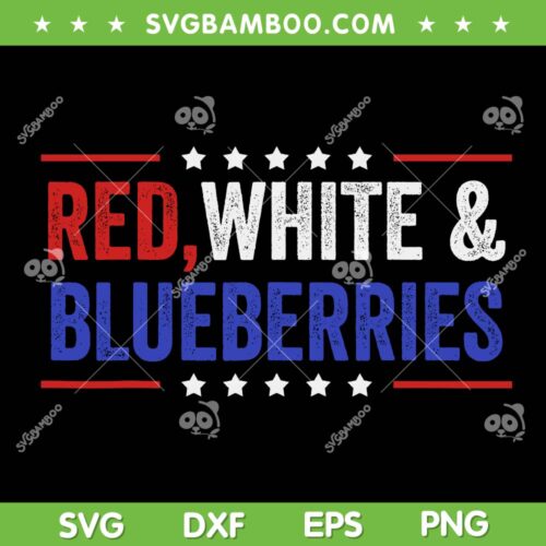 Red White and Blueberries 2025 SVG, Patriot Freedom 2025 SVG PNG, Charlie Kirk Freedom DXF SVG PNG EPS