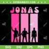 Retro Jonas First Name SVG, I Love Jonas 80s Vintage SVG PNG