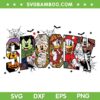 Mickey and Friends Spooky SVG PNG, Disney Mouse Friends Halloween Spooky Season SVG