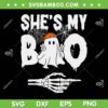 Shes My Boo Couple Matching Halloween SVG, Boys Boo Ghost Halloween Costume SVG PNG Shes My Boo Couple Matching Halloween SVG, Boys Boo Ghost Halloween Costume SVG PNG