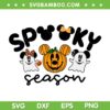 Spooky Season Mickey Head SVG, Mickey Boo Halloween SVG PNG Spooky Season Mickey Head SVG, Mickey Boo Halloween SVG PNG