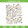 Ghost Subtle Anti Trump SVG, Cute Ghost Fuck Donald Trump SVG PNG