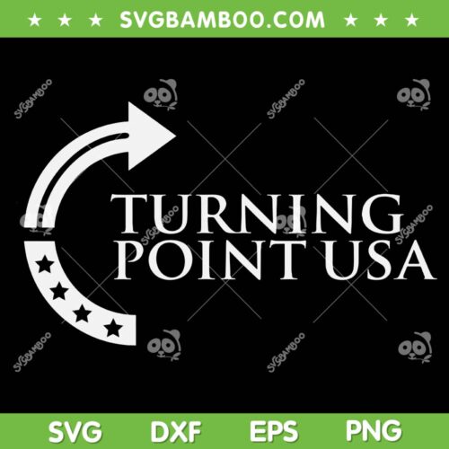 Sydney Sweeney Turning Point USA SVG, Charlie Kirk Turning Point SVG PNG