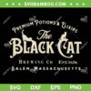 The Black Cat Witchy Salem Est 1626 SVG, Halloween Cat Salem Massachusettes SVG PNG The Black Cat Witchy Salem Est 1626 SVG, Halloween Cat Salem Massachusettes SVG PNG