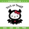 Trick or Threat Hello Kitty SVG, Cute Vampire Hello Kitty SVG PNG Trick or Threat Hello Kitty SVG, Cute Vampire Hello Kitty SVG PNG