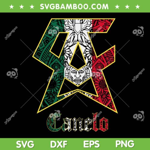Canelo Alvarez Logo SVG PNG, Tricolor Cinnamon Canelo SVG