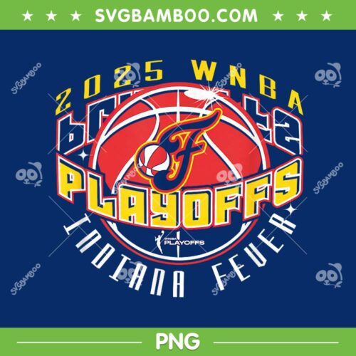 2025 WNBA Playoffs Indiana Fever PNG, Indiana Fever Award Tour PNG