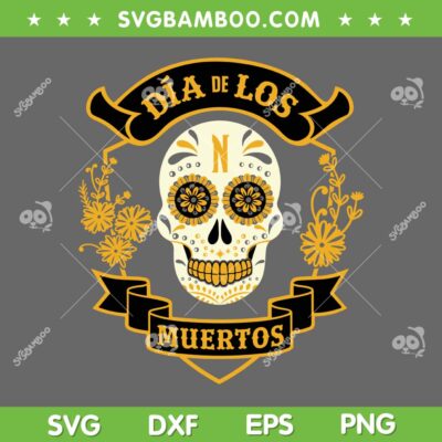 Wednesday Dia de Los Muertos SVG, Wednesday Movie Skull SVG PNG Wednesday Dia de Los Muertos SVG, Wednesday Movie Skull SVG PNG
