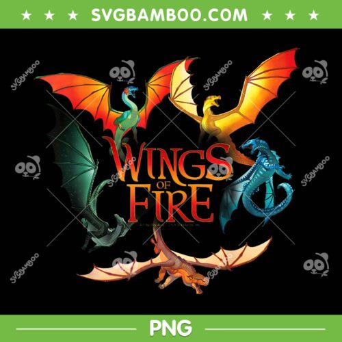 Wings of Fire Dragon Circle PNG, Fourth Wing Dragon PNG