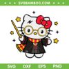 Hello Kitty Harry Potter SVG PNG, Cute Sanrio Cat Movie Character SVG