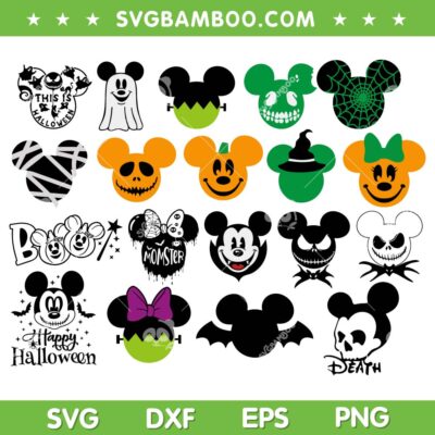 Mickey Minnie Mouse Halloween SVG Bundle, Disney Mouse Ear Halloween Bundle SVG Mickey Minnie Mouse Halloween SVG Bundle, Disney Mouse Ear Halloween Bundle SVG