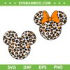Mickey Minnie Mouse Leopard SVG, Disney Mouse Ear Leopard SVG PNG Mickey Minnie Mouse Leopard SVG, Disney Mouse Ear Leopard SVG PNG