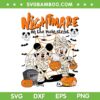 Mickey Minnie Mouse Nightmare on the Main Street SVG, Disney Mouse Halloween Mummy SVG PNG