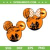 Mickey Minnie Mouse Ears Halloween SVG, Disney Mouse Head Halloween Moon SVG PNG Mickey Minnie Mouse Ears Halloween SVG, Disney Mouse Head Halloween Moon SVG PNG
