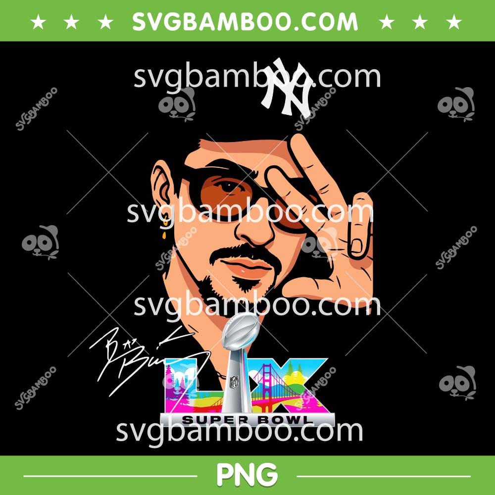 Vintage Benito Bowl Yankees PNG, Bad Bunny Yankees Football Super Bowl 2026 PNG Vintage Benito Bowl Yankees PNG, Bad Bunny Yankees Football Super Bowl 2026 PNG