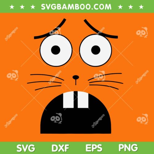 Bunny Face Creepy Carrots SVG PNG, Funny Boo JEE Halloween Costume SVG, Boojee Meme