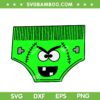Creepy Pair of Underwear SVG, Creepy Carrots Halloween Face Costume SVG PNG