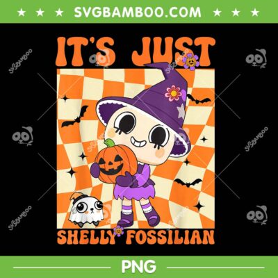 Dandys World Shelly Halloween PNG, Its Just Shelly Fossilian PNG, Shelly and Pebble Halloween Costume PNG